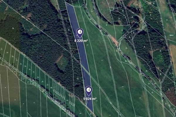 Predaj pozemku 13.244 m², Čistá u Horek Predaj pozemku 13.244 m², Čistá u Horek