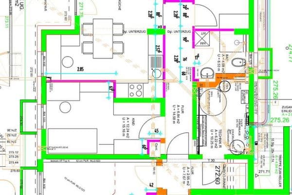 Prenájom bytu 3-izbový 72 m², Burgstetten Prenájom bytu 3-izbový 72 m², Burgstetten
