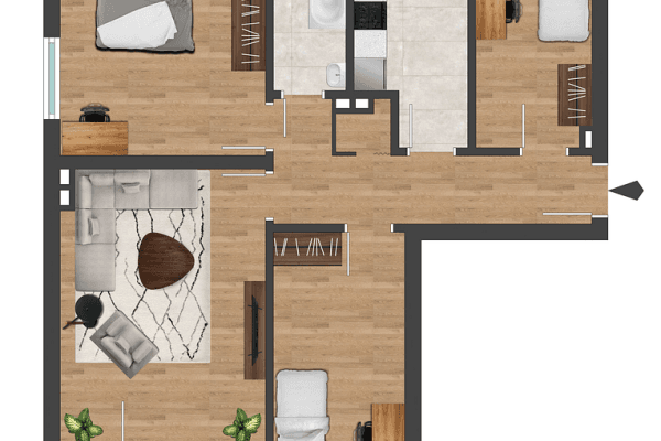 Predaj bytu 4-izbový 74 m², Eugen-Kaiser-Str. 16, Hanau Predaj bytu 4-izbový 74 m², Eugen-Kaiser-Str. 16, Hanau