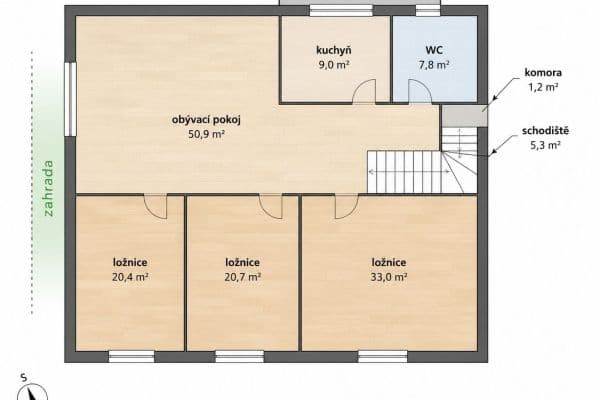 Prenájom bytu 4-izbový 150 m², Ohnivcova, Praha Prenájom bytu 4-izbový 150 m², Ohnivcova, Praha