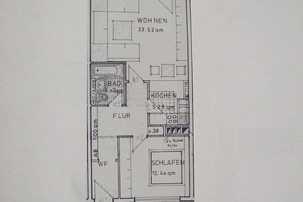 Prenájom bytu 2-izbový 60 m², Offenbach Prenájom bytu 2-izbový 60 m², Offenbach
