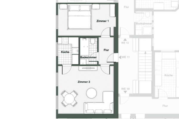 Prenájom bytu 2-izbový 47 m², Blumenwerder Straße 12, Eberswalde, Brandenbursko Prenájom bytu 2-izbový 47 m², Blumenwerder Straße 12, Eberswalde, Brandenbursko