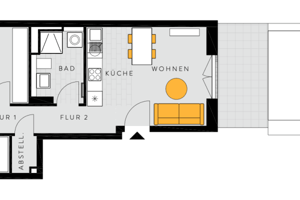 Prenájom bytu 3-izbový 66 m², Frankfurt am Main, Hesensko Prenájom bytu 3-izbový 66 m², Frankfurt am Main, Hesensko