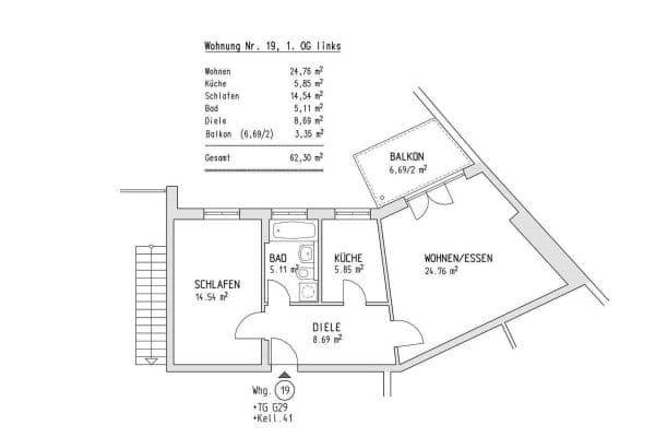 Prenájom bytu 2-izbový 63 m², Jakobsplatz 5, Augsburg, Bavorsko Prenájom bytu 2-izbový 63 m², Jakobsplatz 5, Augsburg, Bavorsko