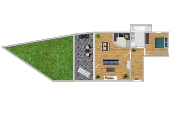 Prenájom bytu 2-izbový 61 m², Friedrichstraße 46, Denkendorf Prenájom bytu 2-izbový 61 m², Friedrichstraße 46, Denkendorf