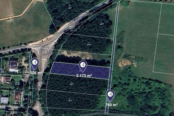 Predaj pozemku 2.365 m², Predaj pozemku 2.365 m²,