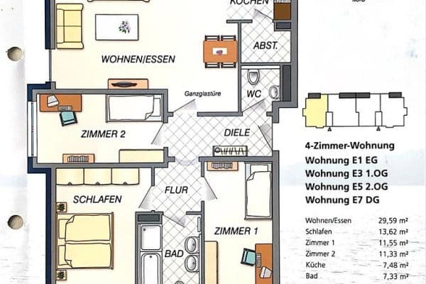 Predaj bytu 4-izbový 101 m², Remseck am Neckar Predaj bytu 4-izbový 101 m², Remseck am Neckar
