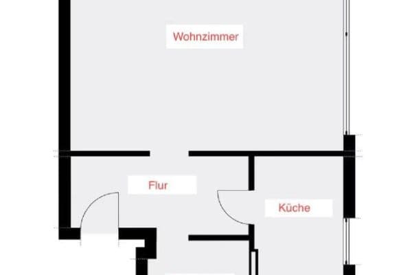 Prenájom bytu 1-izbový 45 m², Kronenstraße 19a, Krefeld Prenájom bytu 1-izbový 45 m², Kronenstraße 19a, Krefeld