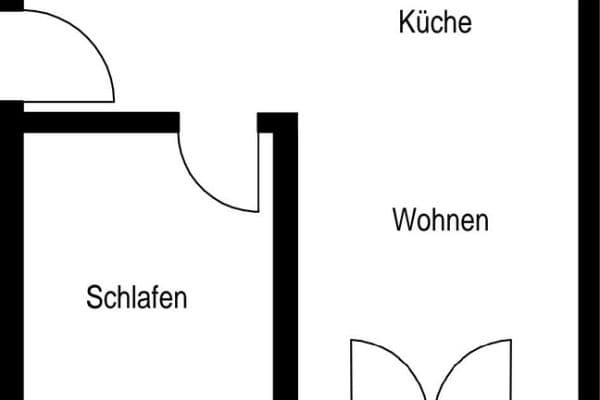 Prenájom bytu 2-izbový 48 m², Nürnberg Prenájom bytu 2-izbový 48 m², Nürnberg