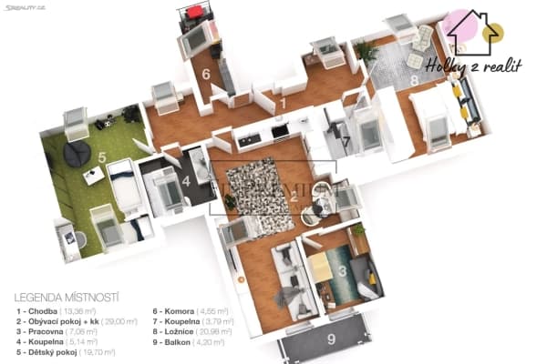 Predaj bytu 4-izbový 108 m², Lomená, Jesenice Predaj bytu 4-izbový 108 m², Lomená, Jesenice