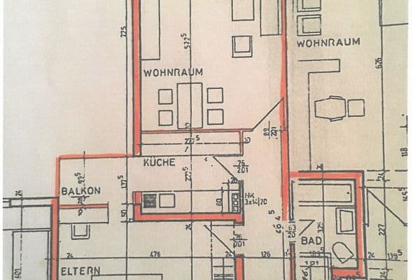 Prenájom bytu 2-izbový 69 m², Humboldtstr., Bad Salzuflen Prenájom bytu 2-izbový 69 m², Humboldtstr., Bad Salzuflen