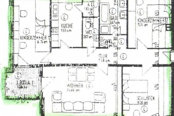 Predaj bytu 4-izbový 113 m², Kassel, Hesensko Predaj bytu 4-izbový 113 m², Kassel, Hesensko