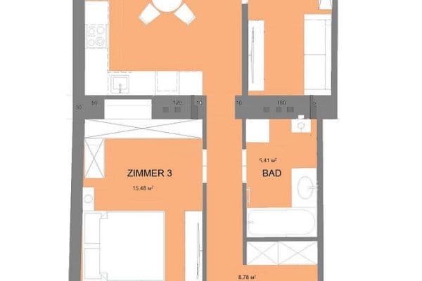 Predaj bytu 3-izbový 65 m², Wien, Viedeň Predaj bytu 3-izbový 65 m², Wien, Viedeň