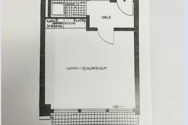 Prenájom bytu 1-izbový 34 m², Gladbacher Str. 15, Düsseldorf, Severné Porýnie - Westfálsko Prenájom bytu 1-izbový 34 m², Gladbacher Str. 15, Düsseldorf, Severné Porýnie - Westfálsko