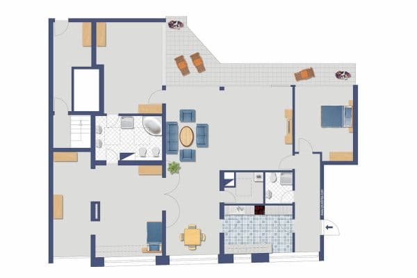 Predaj bytu 5-izbový 198 m², Albrechtstraße, Berlin, Berlín Predaj bytu 5-izbový 198 m², Albrechtstraße, Berlin, Berlín