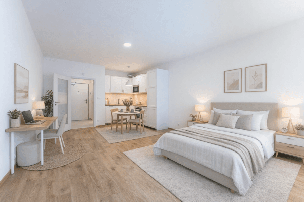 Prenájom bytu 1-izbový 37 m², Gerstelova, Praha Prenájom bytu 1-izbový 37 m², Gerstelova, Praha