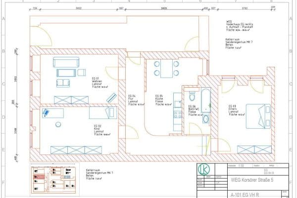 Predaj bytu 3-izbový 91 m², Berlin, Berlín Predaj bytu 3-izbový 91 m², Berlin, Berlín