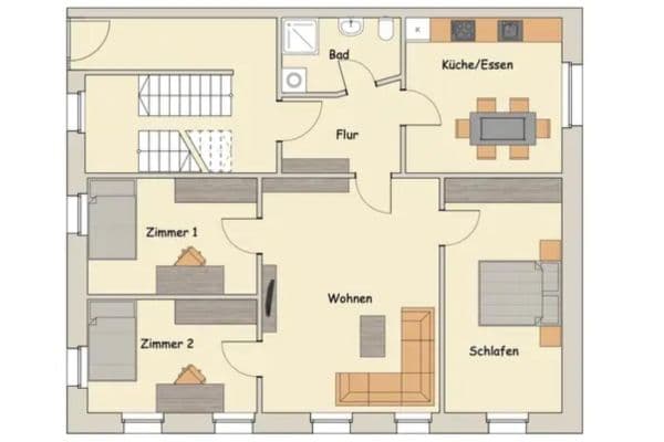 Prenájom bytu 4-izbový 103 m², Sigmaringen Prenájom bytu 4-izbový 103 m², Sigmaringen