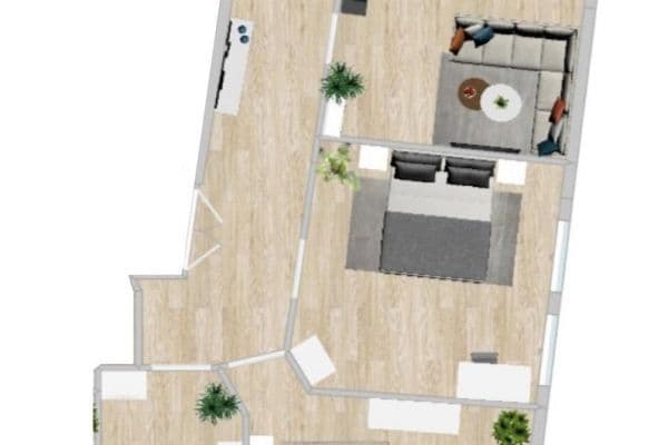 Prenájom bytu 4-izbový 105 m², Jößnitzer Str. 71, Plavno, Sasko Prenájom bytu 4-izbový 105 m², Jößnitzer Str. 71, Plavno, Sasko