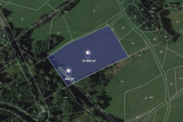 Predaj pozemku 12.944 m², Chuchelna Predaj pozemku 12.944 m², Chuchelna