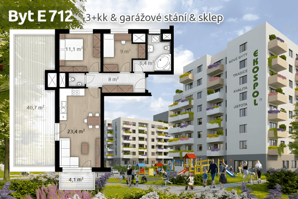 Predaj bytu 3-izbový 65 m², Františka Štěpánka, Praha Predaj bytu 3-izbový 65 m², Františka Štěpánka, Praha