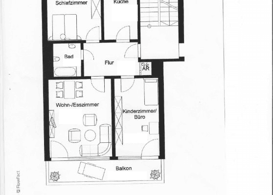 Prenájom bytu 3-izbový 72 m², Hohenstaufenring 5, Worms Prenájom bytu 3-izbový 72 m², Hohenstaufenring 5, Worms