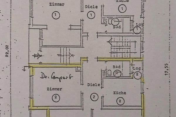 Predaj bytu 3-izbový 82 m², Mannheim Predaj bytu 3-izbový 82 m², Mannheim