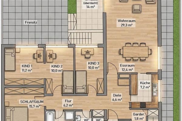 Predaj domu 170 m², pozemek 728 m², Am Steinern Kreuz 16, Darmstadt Predaj domu 170 m², pozemek 728 m², Am Steinern Kreuz 16, Darmstadt