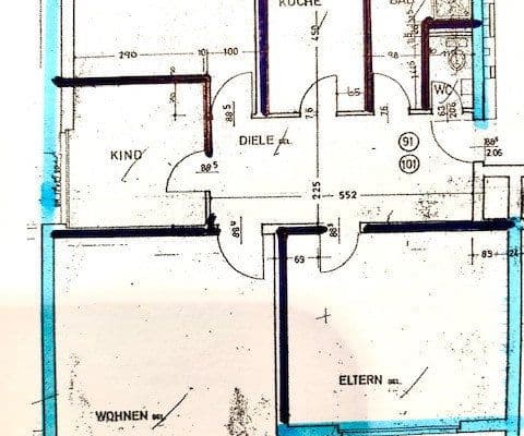Prenájom bytu 4-izbový 106 m², Landwehrweg 1, Bad Homburg Prenájom bytu 4-izbový 106 m², Landwehrweg 1, Bad Homburg