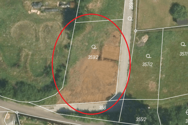 Predaj pozemku 904 m², Volfartice Predaj pozemku 904 m², Volfartice