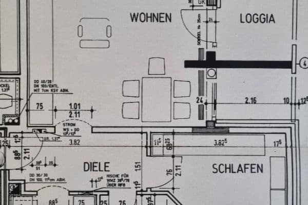 Prenájom bytu 2-izbový 68 m², Marl Prenájom bytu 2-izbový 68 m², Marl