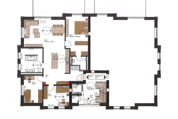 Prenájom bytu 4-izbový 125 m², Carl-Adam-Petri-Straße, Brandenburg - Potsdam, Brandenbursko Prenájom bytu 4-izbový 125 m², Carl-Adam-Petri-Straße, Brandenburg - Potsdam, Brandenbursko