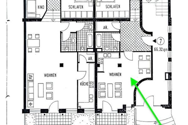 Predaj bytu 2-izbový 67 m², Koppelskamp 27, Düsseldorf, Severné Porýnie - Westfálsko Predaj bytu 2-izbový 67 m², Koppelskamp 27, Düsseldorf, Severné Porýnie - Westfálsko