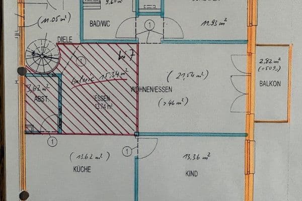 Prenájom bytu 4-izbový 116 m², Hanfelder Str. 7a, Oberbrunn, Bavorsko Prenájom bytu 4-izbový 116 m², Hanfelder Str. 7a, Oberbrunn, Bavorsko