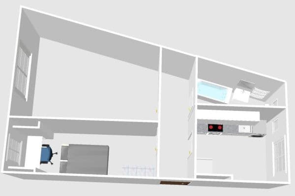 Prenájom bytu 2-izbový 50 m², Nauener Str., Berlin, Berlín Prenájom bytu 2-izbový 50 m², Nauener Str., Berlin, Berlín