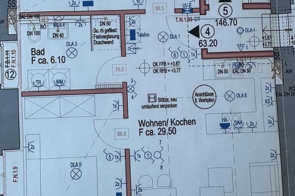 Prenájom bytu 3-izbový 65 m², Zehntstraße 5, Karlsruhe-Durlach Prenájom bytu 3-izbový 65 m², Zehntstraße 5, Karlsruhe-Durlach