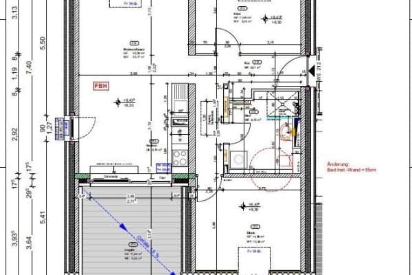 Prenájom bytu 3-izbový 59 m², George-Washington-Str. 36, Baden-Württemberg - Mannheim Prenájom bytu 3-izbový 59 m², George-Washington-Str. 36, Baden-Württemberg - Mannheim
