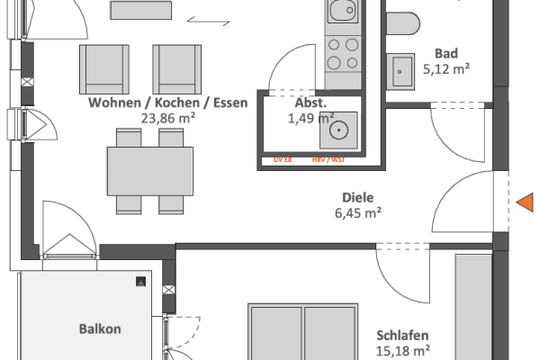 Prenájom bytu 2-izbový 56 m², Berlin, Berlín Prenájom bytu 2-izbový 56 m², Berlin, Berlín