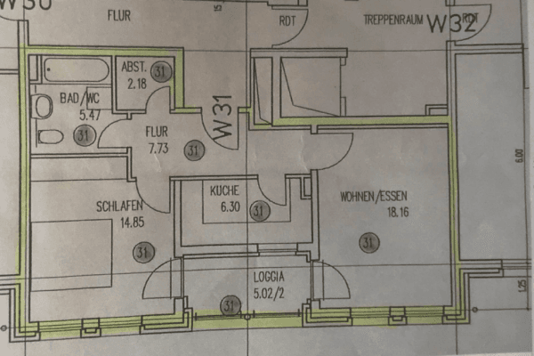 Prenájom bytu 2-izbový 58 m², Liebknechstraße 66, Magdeburg, Sasko-Anhaltsko Prenájom bytu 2-izbový 58 m², Liebknechstraße 66, Magdeburg, Sasko-Anhaltsko