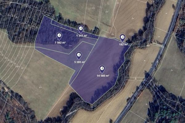 Predaj pozemku 21.297 m², Ludkovice Predaj pozemku 21.297 m², Ludkovice