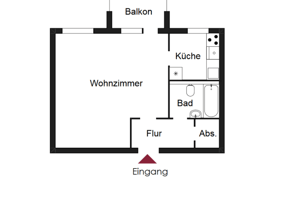 Predaj bytu 2-izbový 49 m², Steglitzer Damm 66, Berlin, Berlín Predaj bytu 2-izbový 49 m², Steglitzer Damm 66, Berlin, Berlín