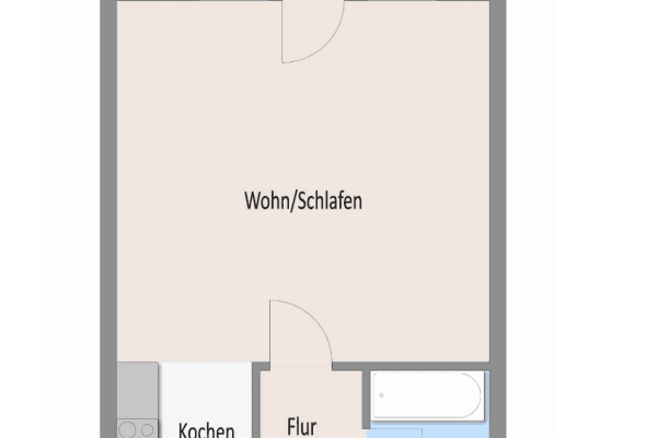 Prenájom bytu 1-izbový 45 m², Waldackerstraße 10, Schwaigern Prenájom bytu 1-izbový 45 m², Waldackerstraße 10, Schwaigern