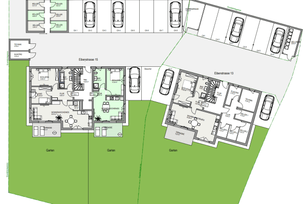 Predaj bytu 2-izbový 53 m², Eibenstrasse 15, Wörth Predaj bytu 2-izbový 53 m², Eibenstrasse 15, Wörth