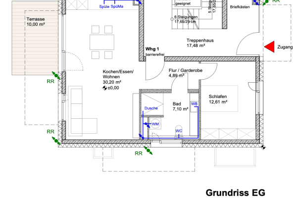 Prenájom bytu 2-izbový 59 m², Kidlerstraße 20a, München, Bavorsko Prenájom bytu 2-izbový 59 m², Kidlerstraße 20a, München, Bavorsko