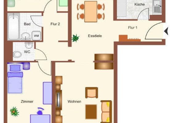Prenájom bytu 3-izbový 84 m², Robert-Koch-Str. 38, Ottobrunn, Bavorsko Prenájom bytu 3-izbový 84 m², Robert-Koch-Str. 38, Ottobrunn, Bavorsko