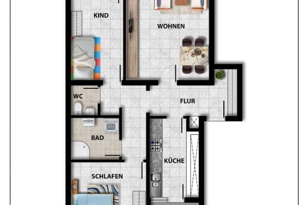 Predaj bytu 3-izbový 82 m², Kornwestheimer Straße 215, Korntal-Münchingen Predaj bytu 3-izbový 82 m², Kornwestheimer Straße 215, Korntal-Münchingen