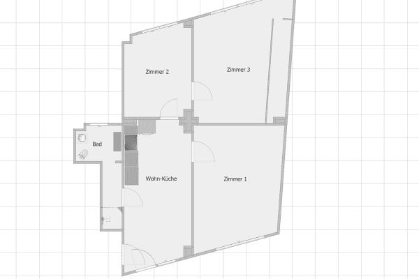 Prenájom bytu 4-izbový 80 m², Mittelstraße 2, Fürstenwalde Prenájom bytu 4-izbový 80 m², Mittelstraße 2, Fürstenwalde