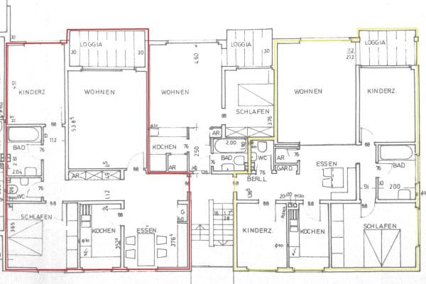 Prenájom bytu 4-izbový 96 m², Lügde Prenájom bytu 4-izbový 96 m², Lügde