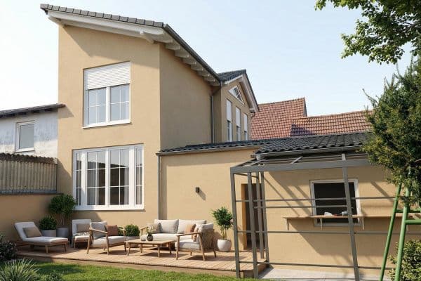 Predaj domu 204 m², pozemek 563 m², Friedenstraße 19, Kronau Predaj domu 204 m², pozemek 563 m², Friedenstraße 19, Kronau