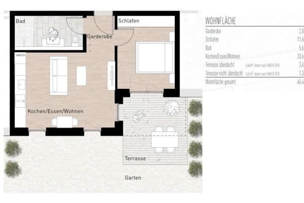 Predaj bytu 2-izbový 46 m², Theodor-Heuss-Strasse 87, Nagold Predaj bytu 2-izbový 46 m², Theodor-Heuss-Strasse 87, Nagold